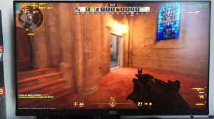 Teste cs2 rx 580 2048sp + xeon 2650 v2