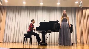 Марина Мустецова. 13 лет. “Caro mio ben” академический вокал, соло