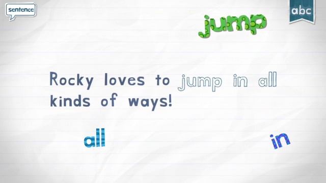 Play  Learn - Endless Reader - The Word JUMP - Endless Alphabet
