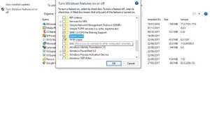 How to Turn Windows Features On or Off in Windows 10
