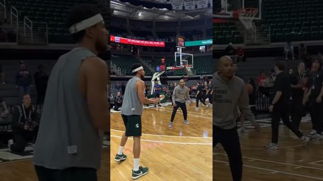 Devin Booker is back in his home state, rocking his Michigan State Book 1s |#Shorts