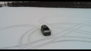 Skoda Kodiaq. Покатушки в поле после первого снегопада. Ноябрь 2019 года