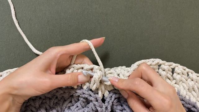 Убавка, состоящая из 2-х Рельефных столбиков с 1 накидом (Убавка-2РЛССН)