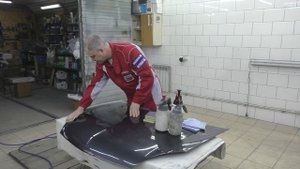 Как быстро покрасить авто своими руками в гараже. Вид сбоку))) Как работает kovax super assilex!