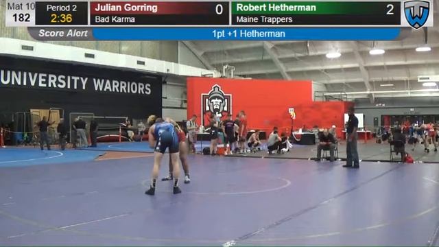 2579 Junior Men 182 Julian Gorring Bad Karma vs Robert Hetherman Maine Trappers 4140368104 смотреть онлайн