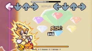 FNF Chaos But It's Chaos Nightmare Fleetway Vs Fleetway Sonic Sing It | Chaos Nightmare Fleetway Mo