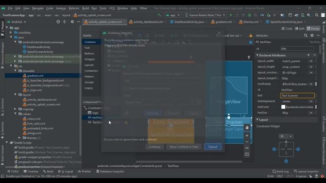 IMAGE to TEXT app in ANDROID STUDIO | Text Recognition app in Android Studio| Android Tutorials | #