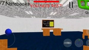 Baldi's Basics Classic V1.4.3 Gameplay (Android)