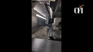 Изготовление угловой фасадной кассеты на автоматическом панелегибе LHA-1400PC