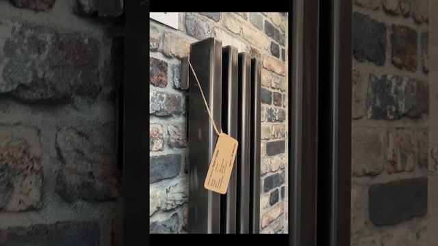 Вертикальный дизайнерский радиатор Steel V 30x60 от #SteelHot #СтилХот смотреть онлайн