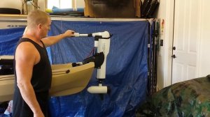 12V 55 LB Haswing Comax Kayak Trolling Motor Demo