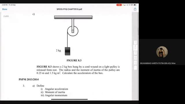 8.4 Conservation of Angular Momentum