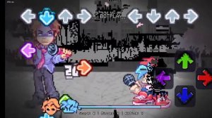 fnf corruption reimagined senpai vs evil bf port on android(+download full port)