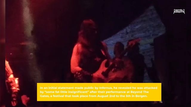 GORGOROTH’s INFERNUS Hospitalized Following Assault At Recent Festival смотреть онлайн