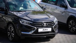 Путин дал старт серийному производству автомобиля Lada Aura