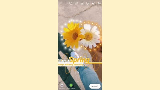 SEASONS Instagram Story Ideas | Creative Simple | Android Friendly