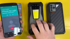 UNDER BIG SMARTPHONES INCOMING CALLS TANK 3 PRO & ULEFON POWER ARMOR & FREEYONF VS TRIO IPHONES