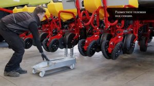 Tempo V   - перенастройка с 12 на 8 рядов. Инструкции быстрого запуска.