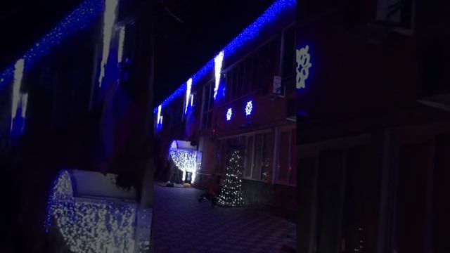 Световое новогоднее оформление Д.С.№292