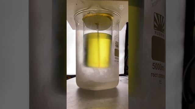 Температура помутнения дизельного топлива / cloud point of diesel fuel