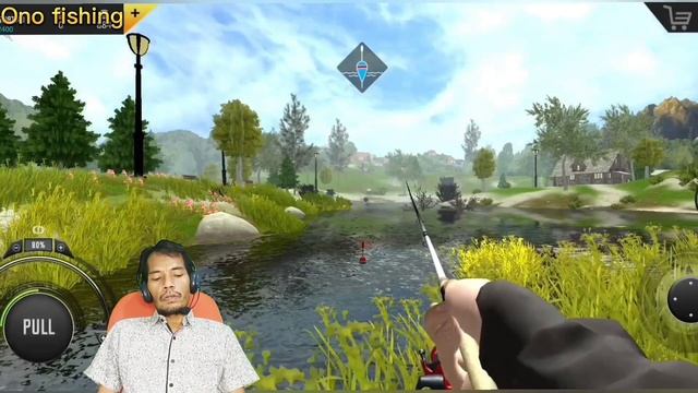 Mancing di danau mistis strike ikan gurih sampai air bergelombang besar@Ono fishing