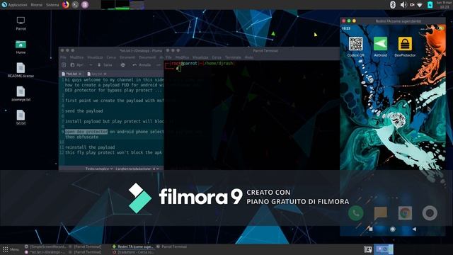 CREATE FUD PAYLOAD APK WITH MSFVENOM & DEX PROTECTOR смотреть онлайн