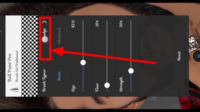 All in 1 Best brush 🔥- In Autodesk sketchbook editing | face smooth editing | sketchbook photo edit