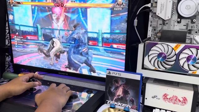 Unboxing Hori Fighting Stick Alpha and Tekken 8 gameplay. Let's go! смотреть онлайн