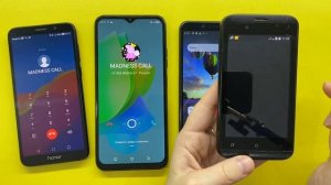 Micromax S300 Vs Honor 7A / Tecno Pop 6 Pro Vs DEXP BL155 / Incoming & Outgoing Call / MADNESS CALL