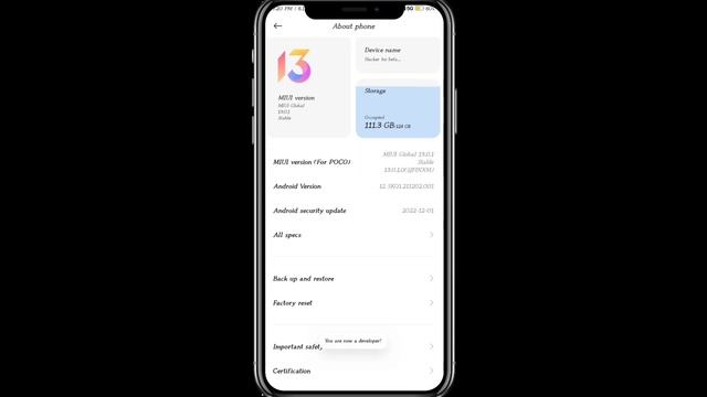 How To Enable Developer Option | Enable Developer Option In Android Phones | #developer #technical