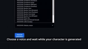 AI characters with animations - AkumaAI