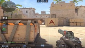 GTX 750 CS2 FPS TEST