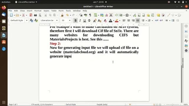 Quantum Espresso Tutorial 1: How To Create And Run An Input File