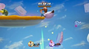 Hugh Neutron & Duck, Duck, Pie! Stage - Nickelodeon All Star Brawl