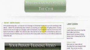 Maverick Money Makers Club 2,0 Review, Make Money Online  $10 000 Monthly