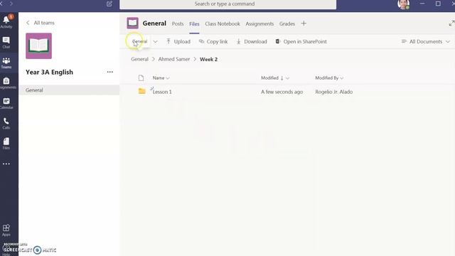 Microsoft Teams Tutorial- How to upload worksheets snapshots on Files at MS Teams