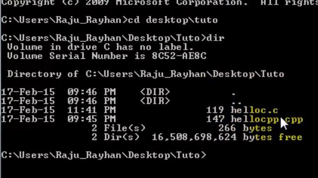 How to compile/run a C/CPP program without compiler
