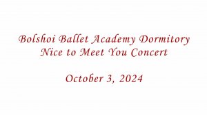 Nice to Meet You Concert (October 3, 2024)