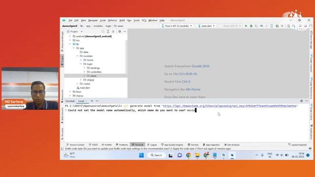 How To Create an App with GetX Architect in Flutter - MVP Show ft. MD Sarfaraj