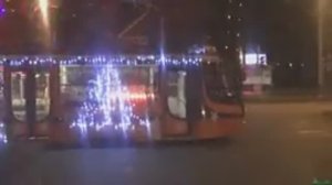 "Need for Speed" Новогодние ЗиУ-682В и КТМ 71-623 обгоняют друг друга