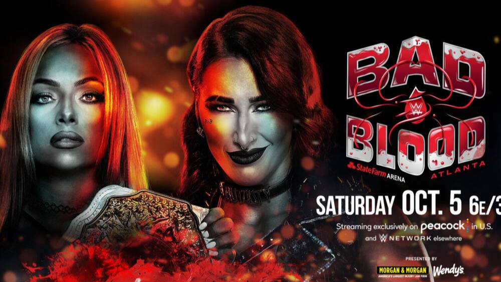 WWE:BAD BLOOD 2024.LIV MORGAN vs RHEA RIPLEY