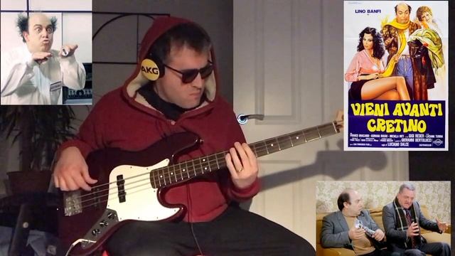 Vieni avanti cretino (Lino Banfi) - Bass cover смотреть онлайн