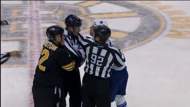 Colton Orr vs Shawn Thornton - Dec 5th 2009 - Maple Leafs vs Bruins (HD) смотреть онлайн