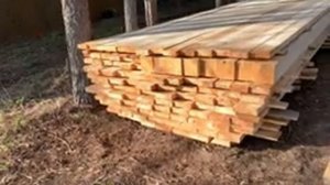 Купили заброшенную дачу. Делаем разметку фундамента. Закупили стройматериал.