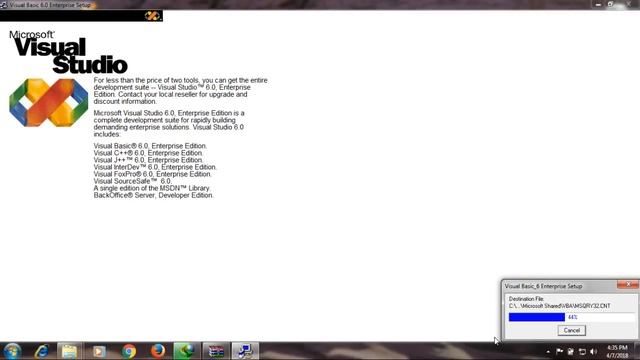 How to Install Visual Basic 6.0 Step By Step