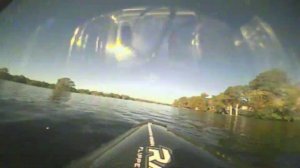 Feilun FT011 First 5.8 FPV Water Run At 100 Milliwatts