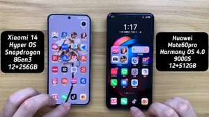 Xiaomi 14 Vs Huawei P60 Pro speed Comparison!