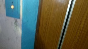 Съёмка с товарищем Dmitrii021293). Пассажирский лифт (МЛЗ-1978 г.в) V=0,71 м/с, г/п 320 кг