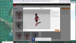 Загрузка моделей архивом в миксамо