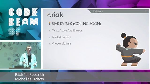 Nicholas Adams - Riak's Rebirth | Code BEAM SF 19